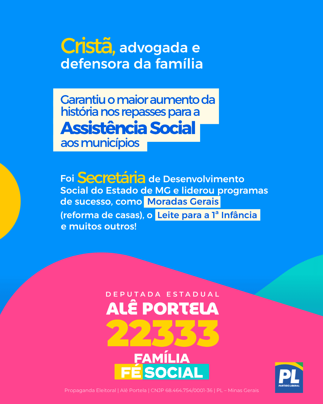 Cristã, advogada e defensora da família — Assistência Social